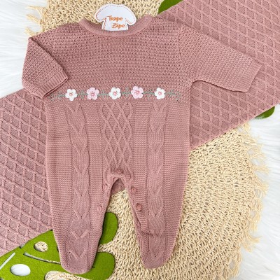 Saída de Maternidade Flora - Rose